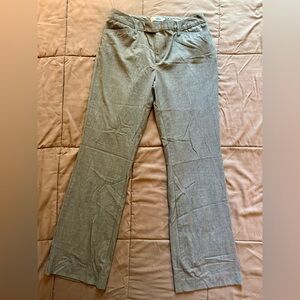 Old Navy women's Charcoal Gray Business Dress Pants Trousers, size 6 GUC